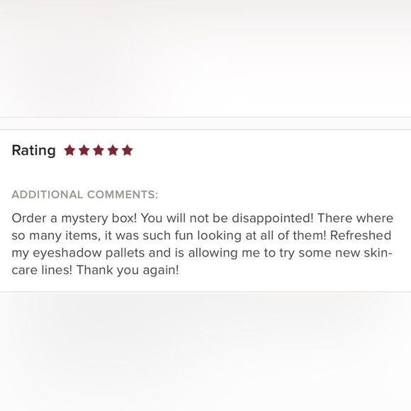 MYSTERY BEAUTY + SKINCARE BOX Worth over $300. All Brand New Items. - Picture 3 of 7